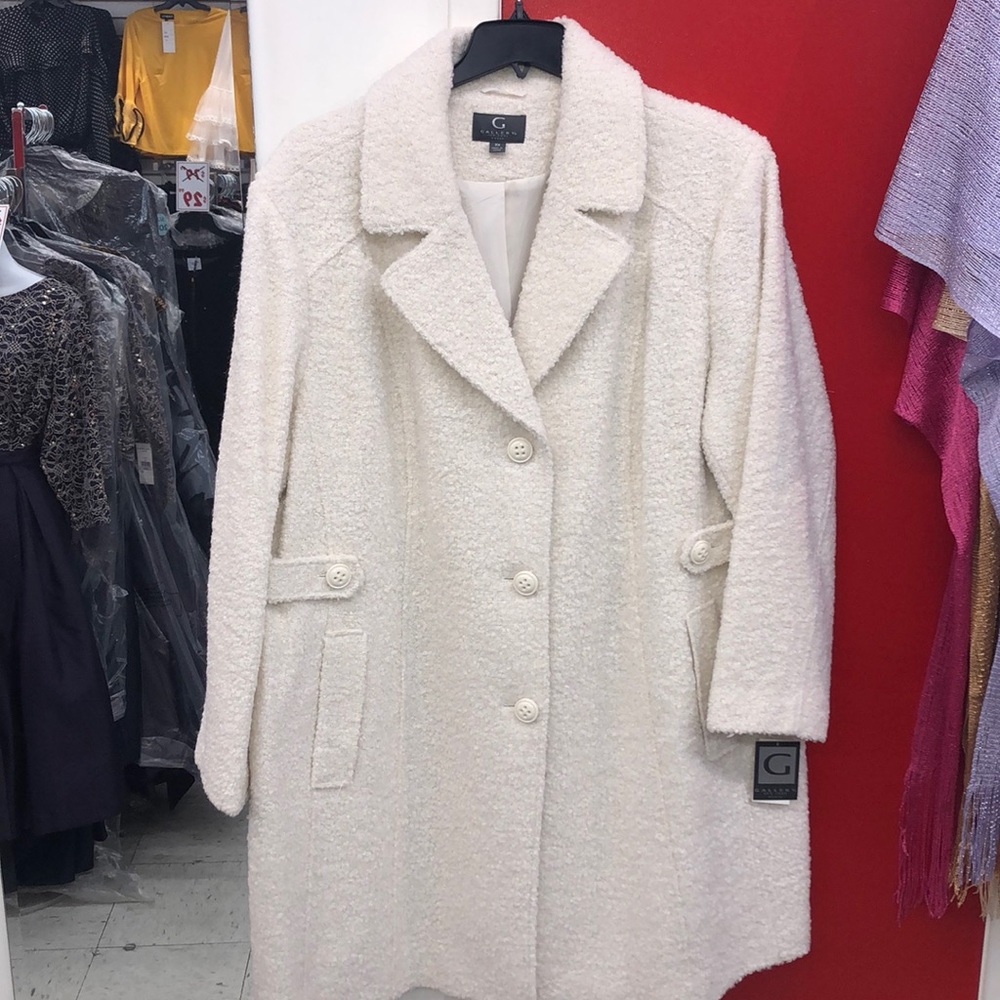 White coat light and fuzzy